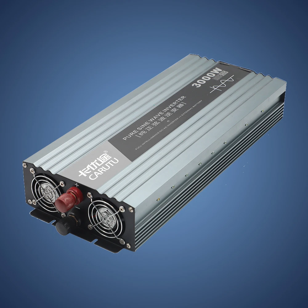 

genuine pure wave inverter 12V 220V converter 12 220 sustain power full 3000W peak 6000W with short circuit overload protection