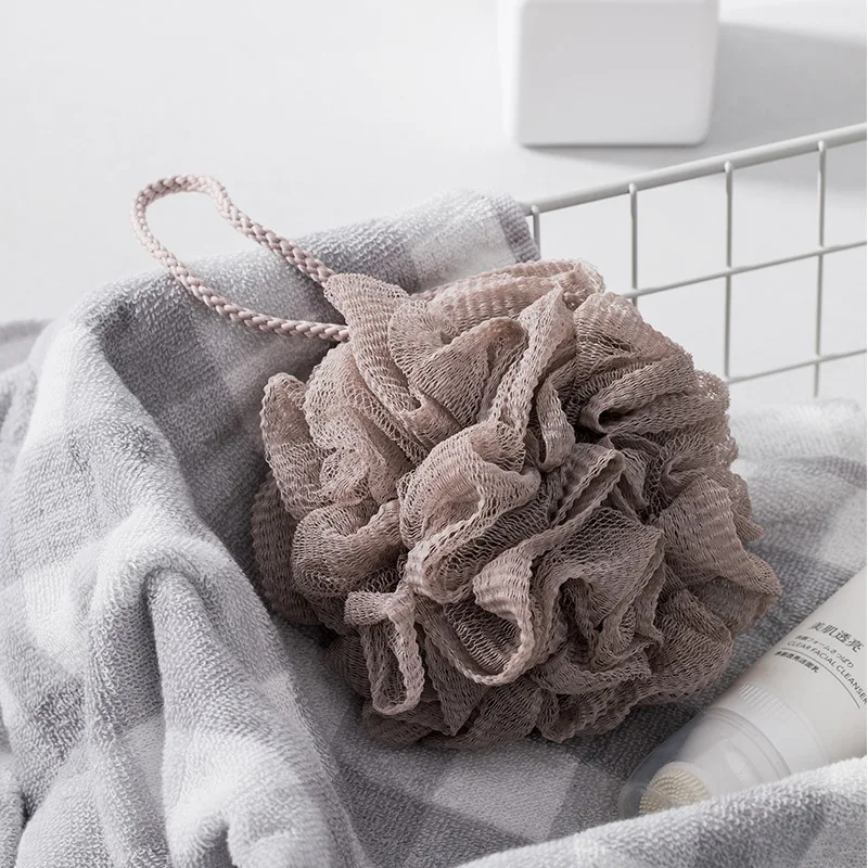 Губка для пены купания губка инструменты спа душа ванной комнаты с крючком сухой