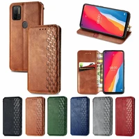 lattice pu leather wallet flip phone cover tpu case for ulefone note 10 ulefone note 11p