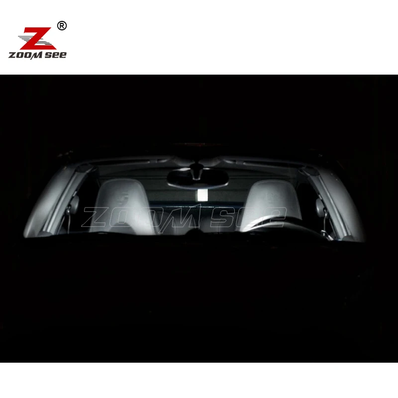 16 шт. светодиодный светильник для двери + внутренней купольной карты зеркальные