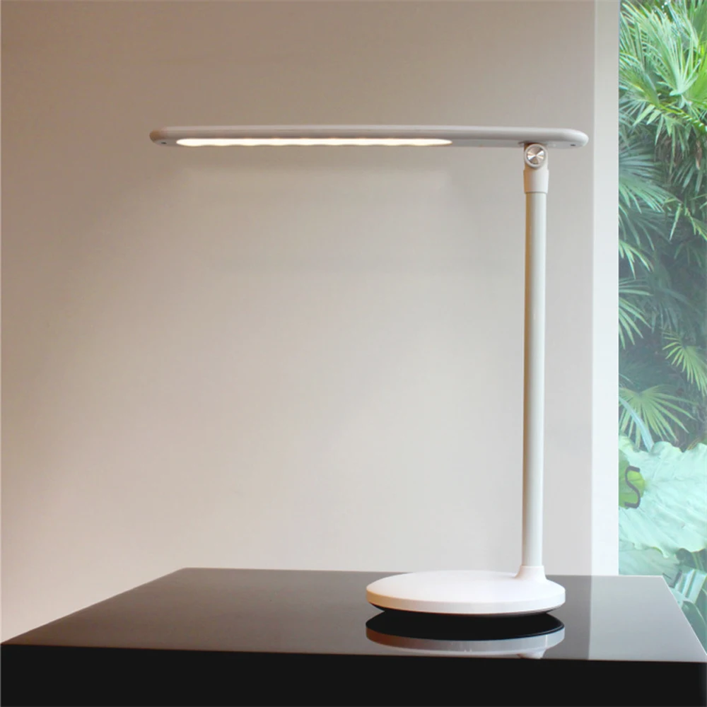 구매 충전식 테이블 램프 LED 데스크 램프 라이트 아이 보호 연구 비즈니스 사무실 테이블 램프 침실 독서 연구 작업 조명