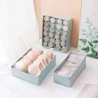 3 шт.компл. Нетканые Ящики для хранения нижнего белья Одежда Организатор Ящика Органайзер для складывающиеся Носки Шорты бюстгальтер Органайзер