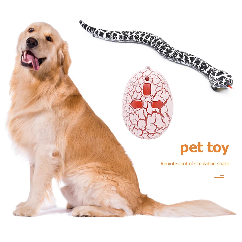 Ужасная розыгрыш игрушки для питомцев забавная радиоуправляемая змея