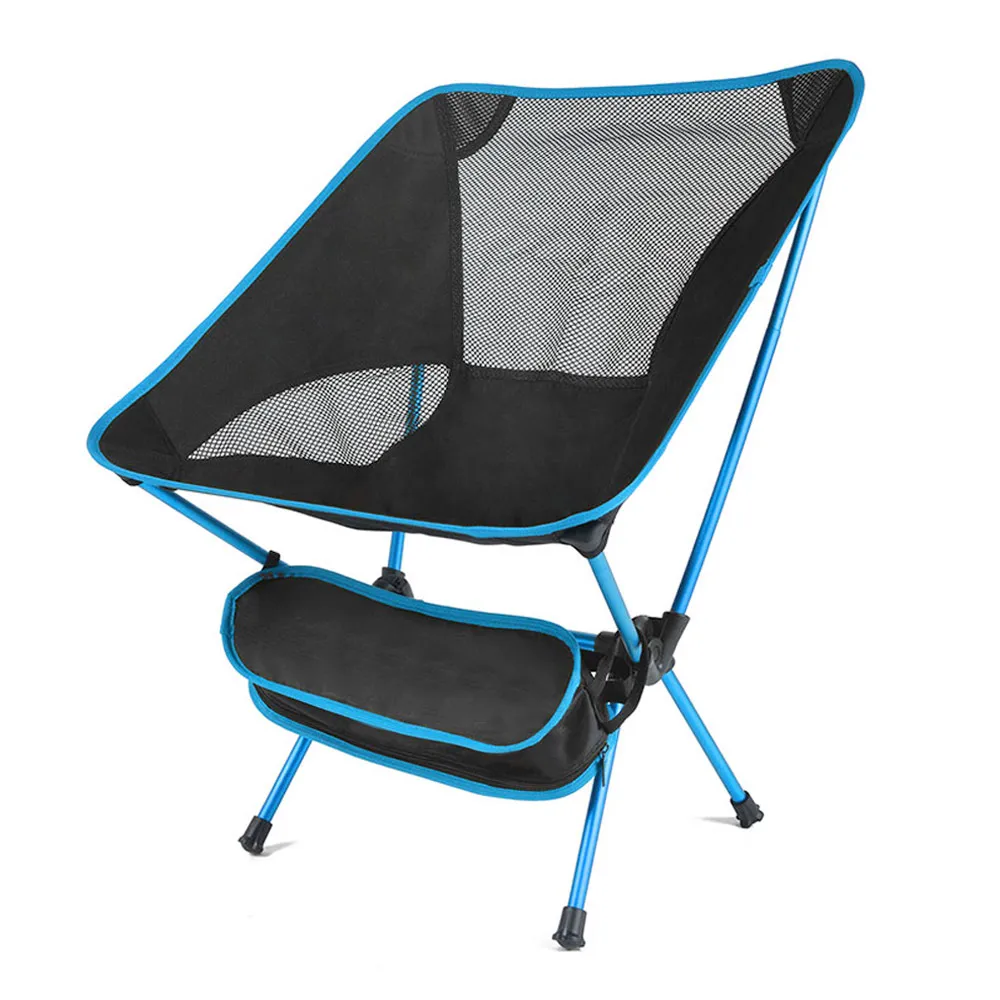 Folding Stool Camping Chair Hiking Travel Aluminum Alloy Oxford Cloth Durable Portable Practical Seat Outdoor Small Bench | Спорт и