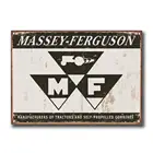 Massey Ferguson тракторы, винтажные технические металлические знаки, жестяные знаки 7,8x11,8 дюймов