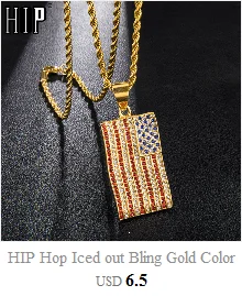 Хип хоп Iced out Bling золотого цвета для покера с сердцем из нержавеющей стали горный хрусталь яркие ожерелья и подвески для мужчин ювелирные изделия