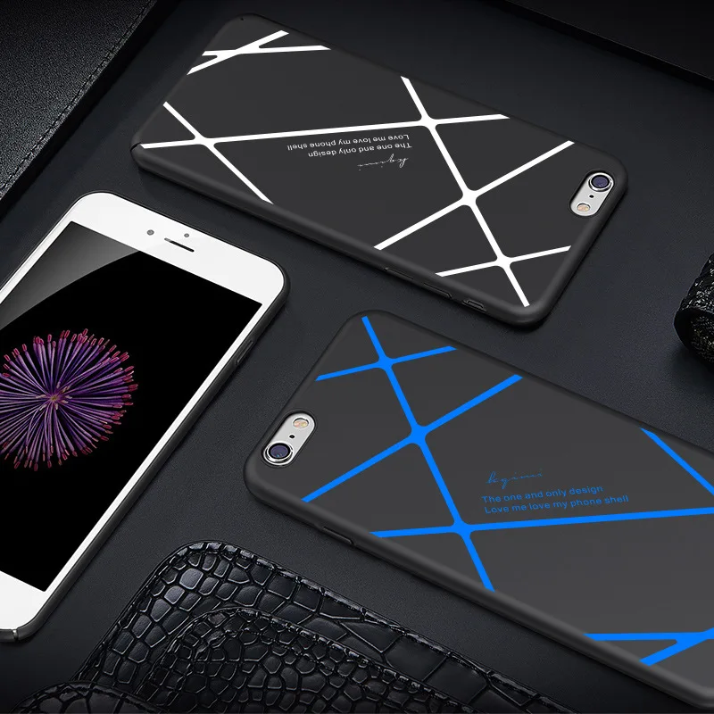 Ультратонкий матовый Жесткий Чехол для iPhone 6 6s 7 8 Plus|cover for huawei|cover designcover |