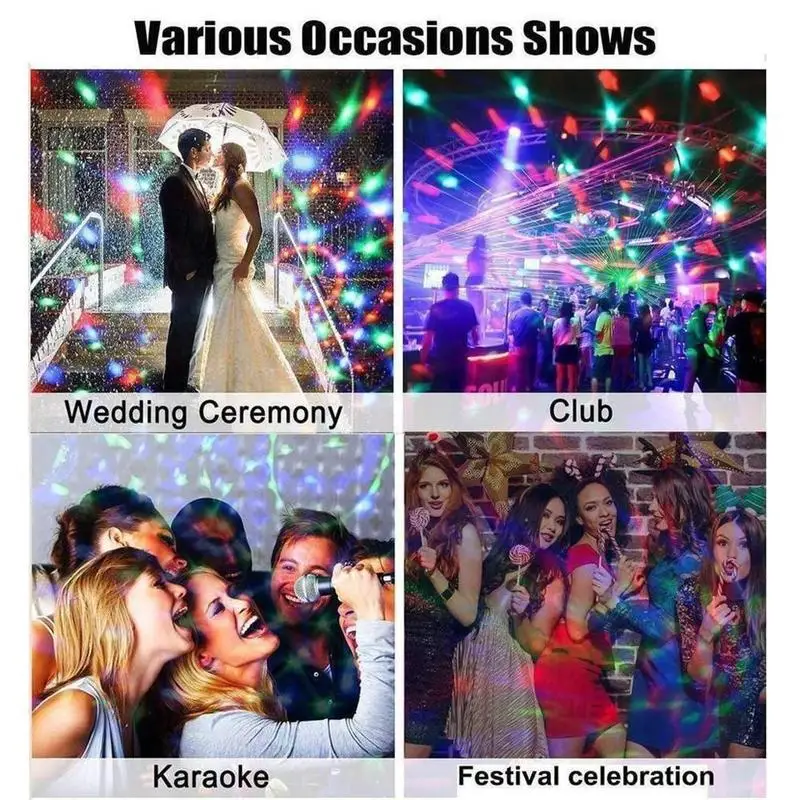 

Green USB Ball Light LED Disco Stage Light Portable Party For Mobile Light Family Lamp Phone F8Y3 Colorful R8Z8