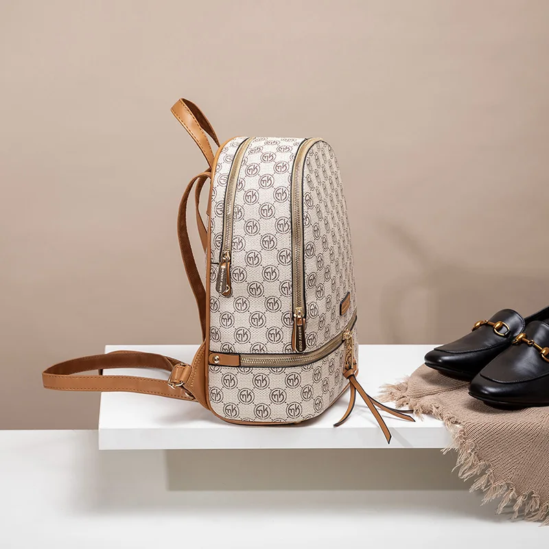 MARRY KORS кожаный женский рюкзак MK школьные сумки для девочек подростков стильный