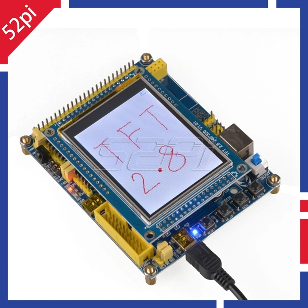 52Pi TFT28 Display + Touch Panel PCB 2.8 Inch TFT LCD Screen Module 320*240 ILI9341 for Raspberry Pi 4 B / All Models | Компьютеры и