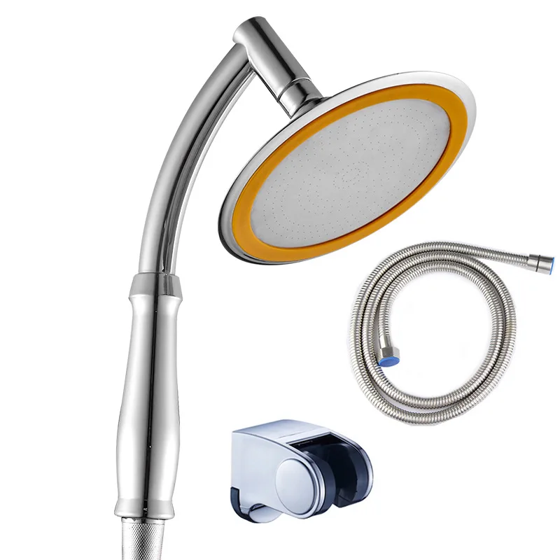 shower head high pressure water saving rainfal handheld shower big 6 inch bathroom rain shower spa fixtures douche accessories free global shipping