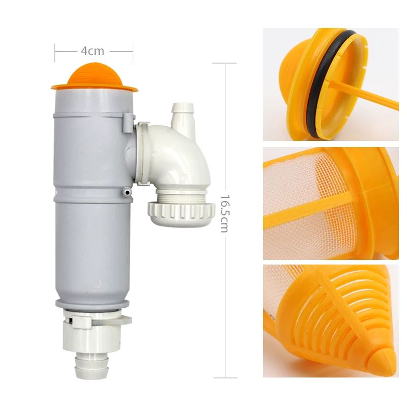 1 шт. стоматологический клапан прочный всасывающий фильтр труба для воды сетка