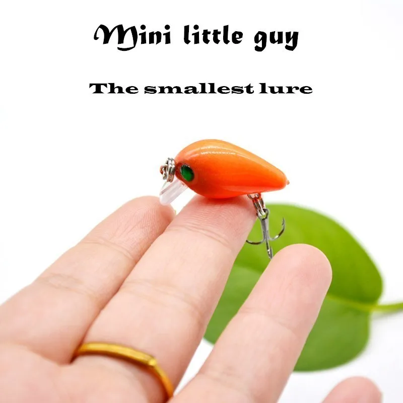 5 шт. рыболовная приманка 3 см 2 г искусственные мини приманки рыболовные снасти
