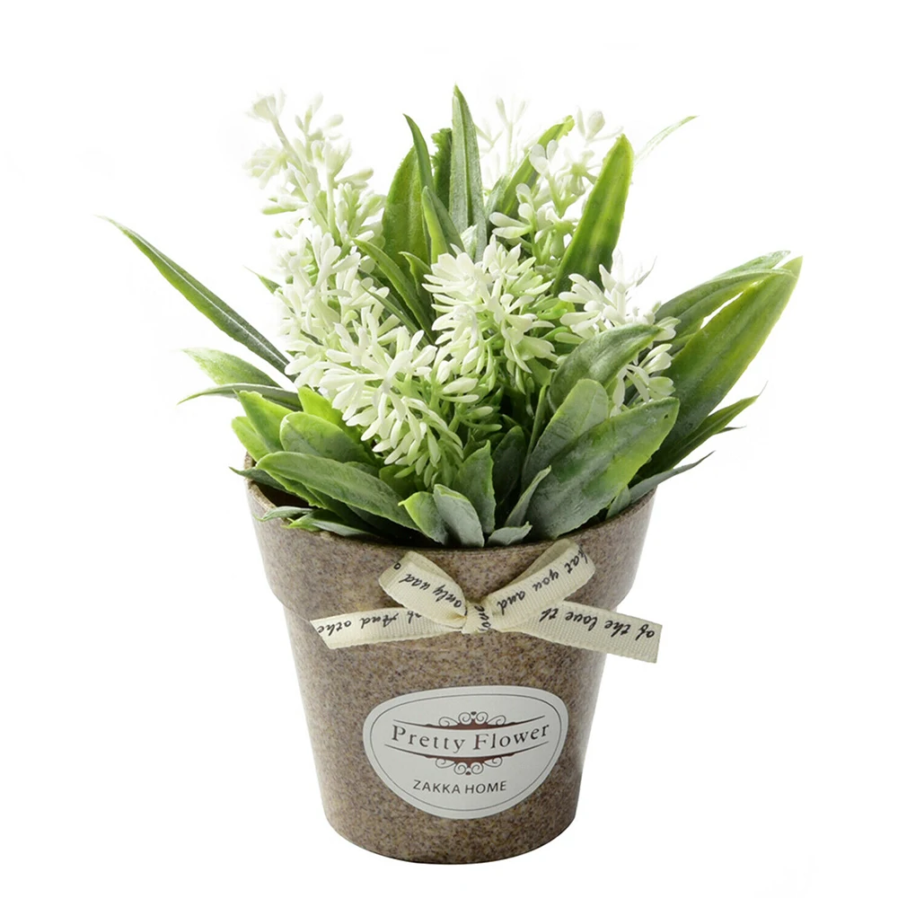 Искусственные цветы лаванды Мини искусственные растения Свадебный Цветочный