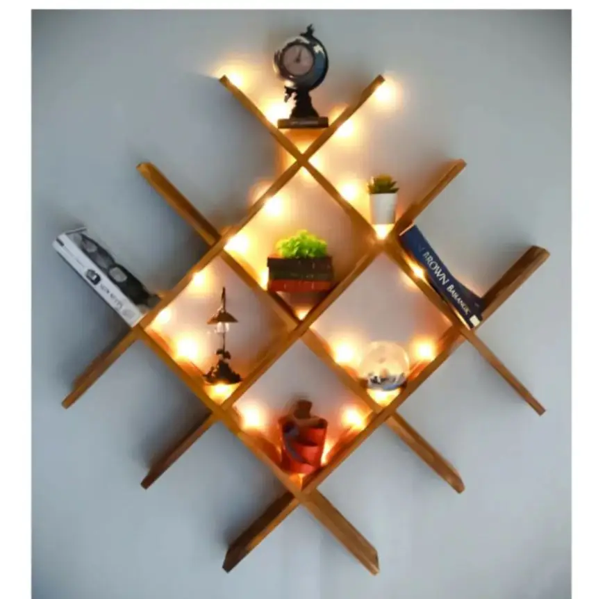 

Bookshelf Storage Shelve for books LED