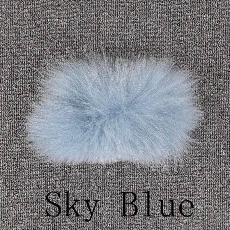 sky blue QIUCHEN PJ19055 Новое поступление натуральный Лисий мех женский зимний жилет с капюшоном модная модель высокое качество горячая распродажа - Цвет: sky blue