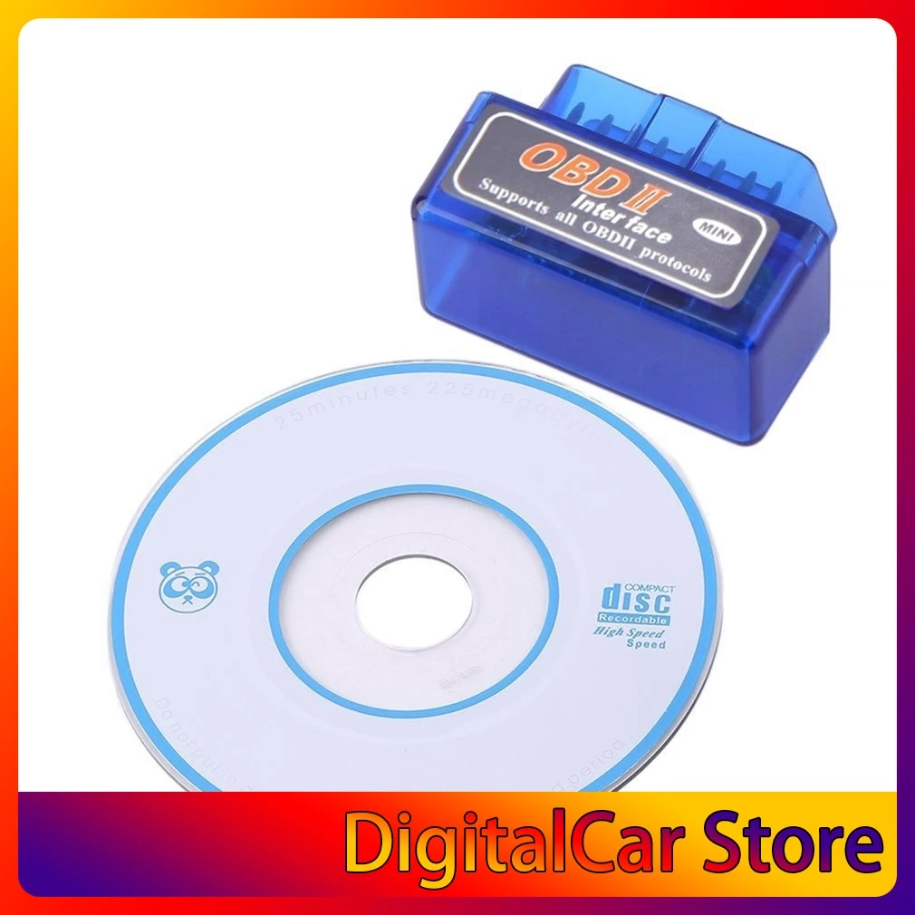 

Последняя версия мини ELM327 Bluetooth-совместимый V2.1 OBD2 Мини Elm 327 Автомобильный диагностический сканер инструмент для протоколов ODB2 OBDII