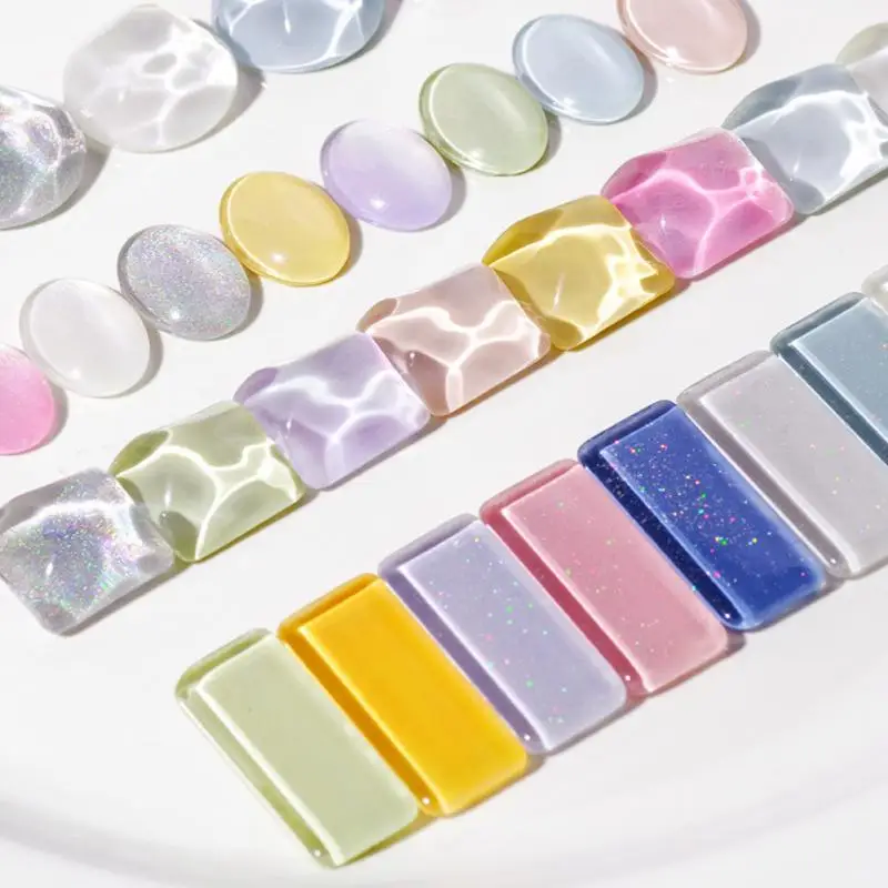 

Nail Color Card Transparent Glass Nail Color Display Card Nail Tips Showing Shelf Nails Color Card Nail Gel Polish display Chart