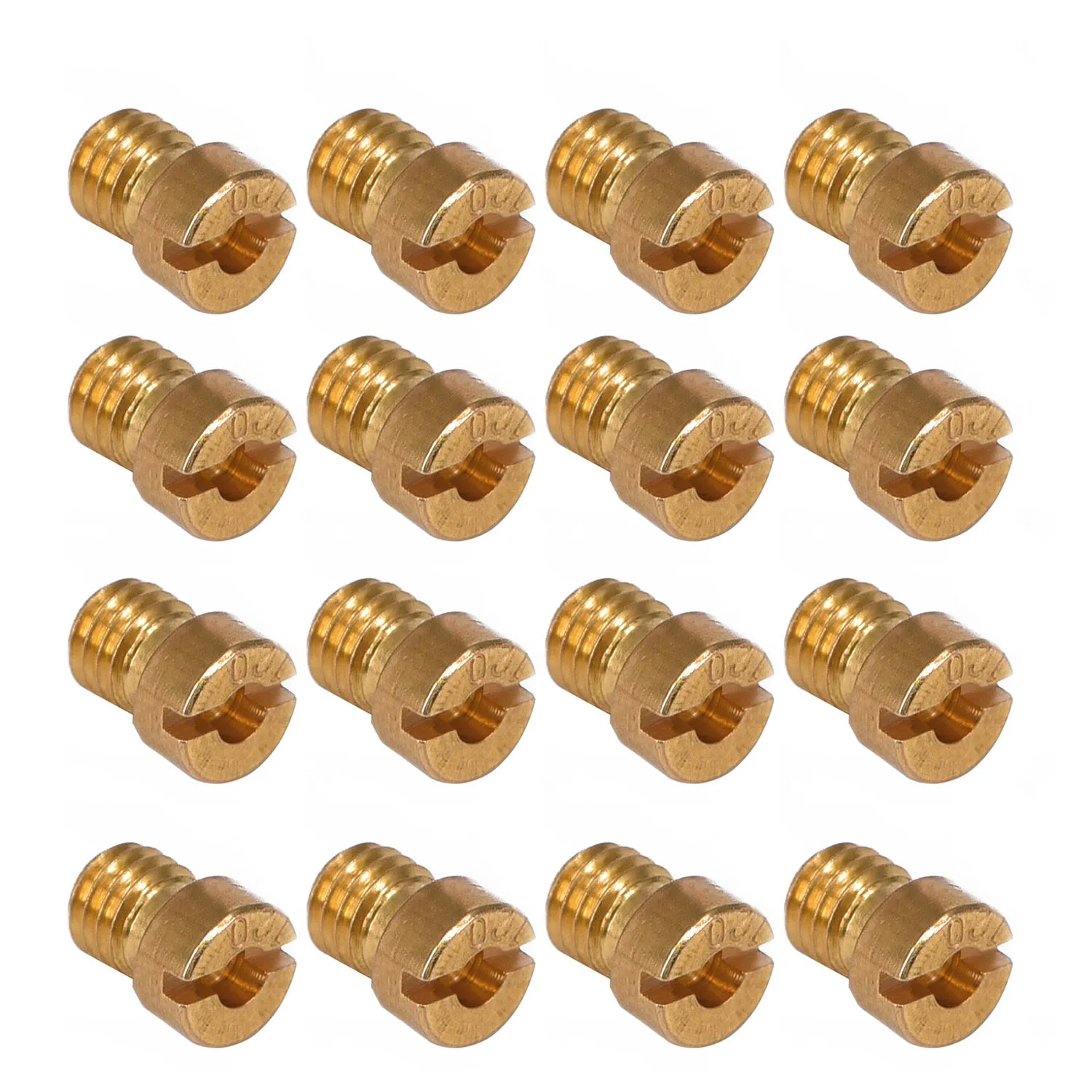 16 Sizes Carburetor Kit Pcs/Set Main Jet Set Metal Gold New High Quality Durable | Автомобили и мотоциклы