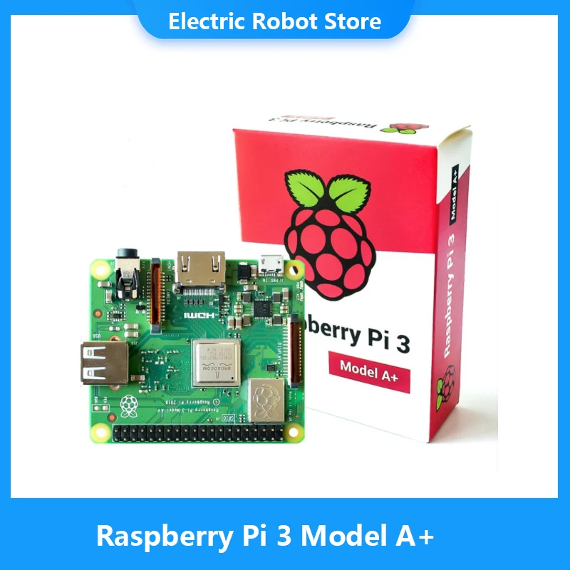 Raspberry Pi 3 Модель A + (A Plus) 1 4 ГГц 64-разрядный четырехъядерный процессор ARM Cortex-A53 512 Мб