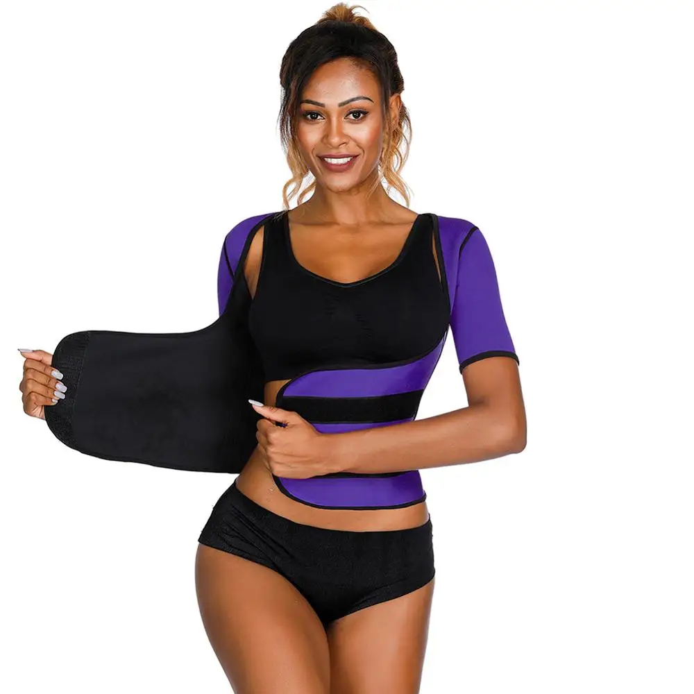 HEXIN неопрен сауна пот талии тренер Вес потери корсет контроль животика Body Shaper Для