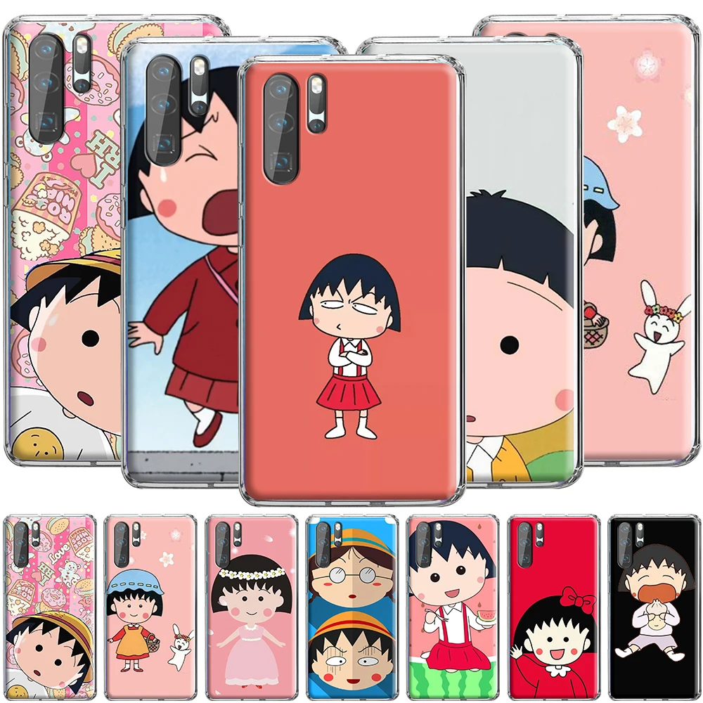 Милый силиконовый чехол Chibi Maruko Chan для Huawei Mate 10 20 30 Lite Pro Nova 2 2i 3 3i 4 5i|Бамперы| |