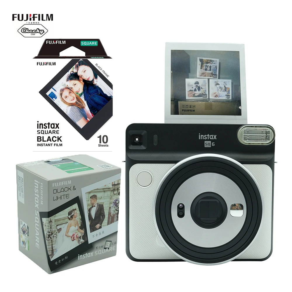 Мгновенная пленка Fujifilm Instax SQ6 камера для мгновенной съемки фотопленка фотокамера
