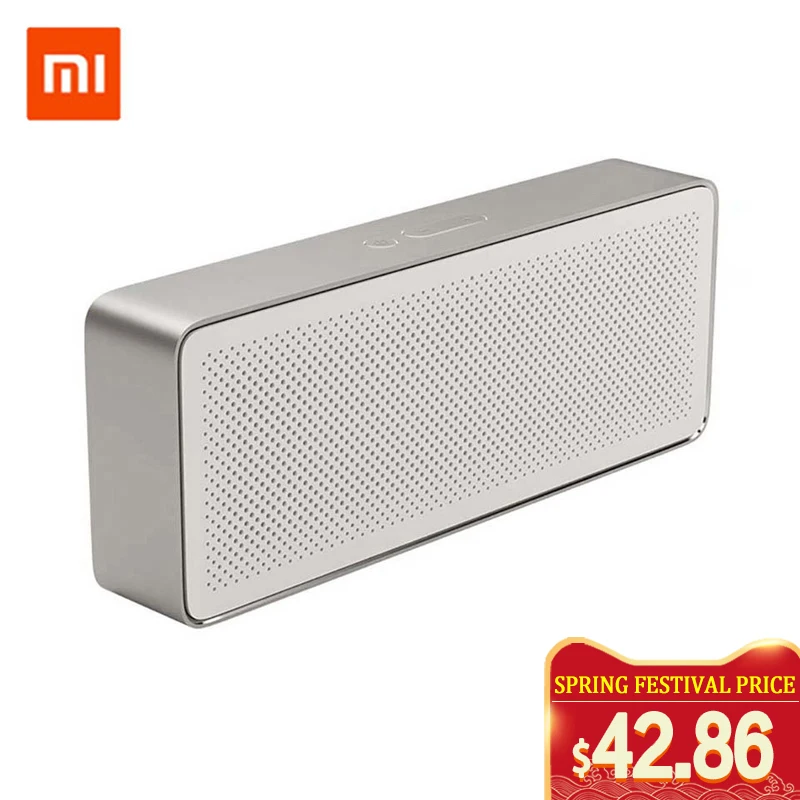 Xiaomi Mi Bluetooth динамик квадратная коробка 2 стерео Портативная Колонка 4