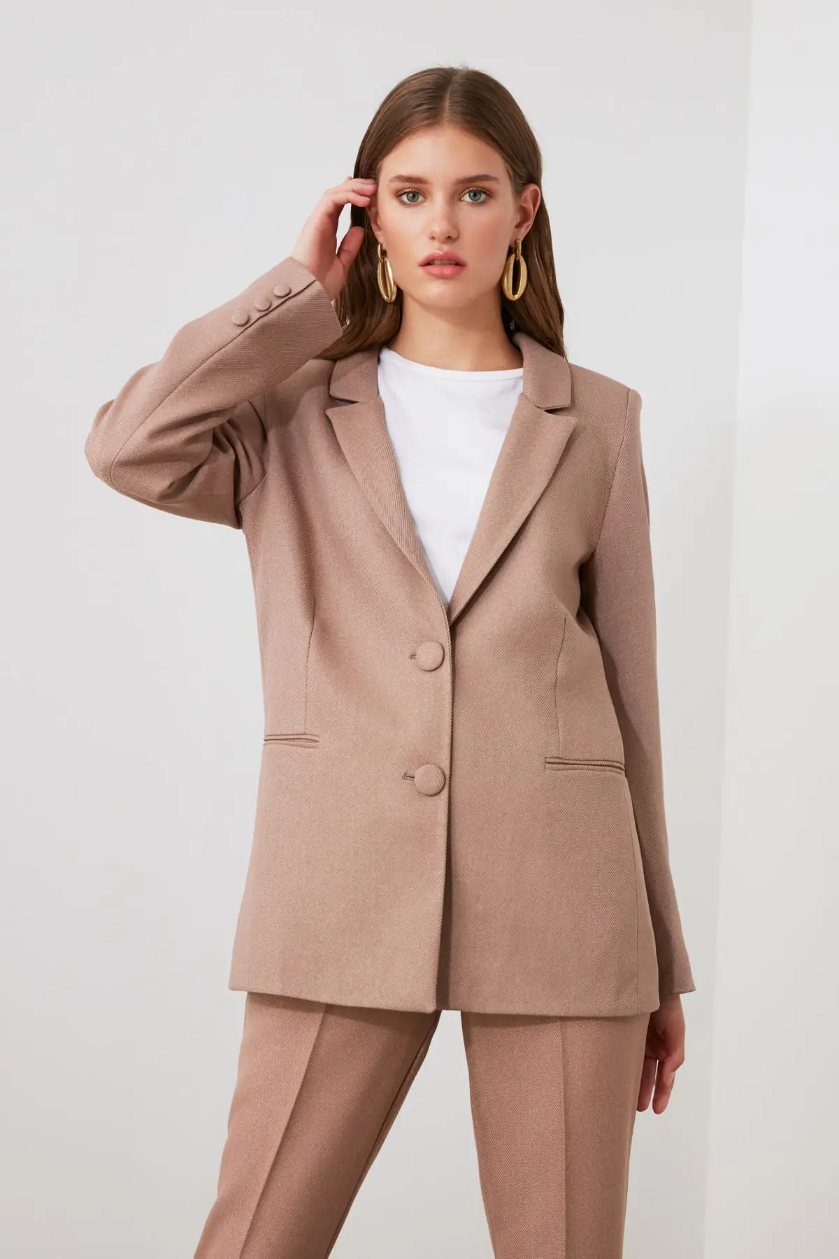 

Trendyol Buttoned Jacket TWOAW21CE0149