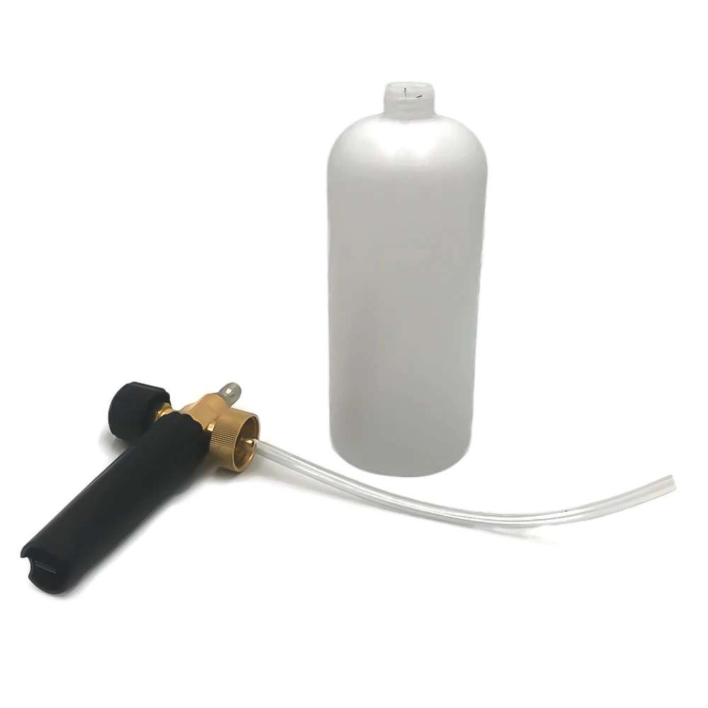 Насадка для автомойки высокого давления пенная пушка 1 л удаления пыли и грязи