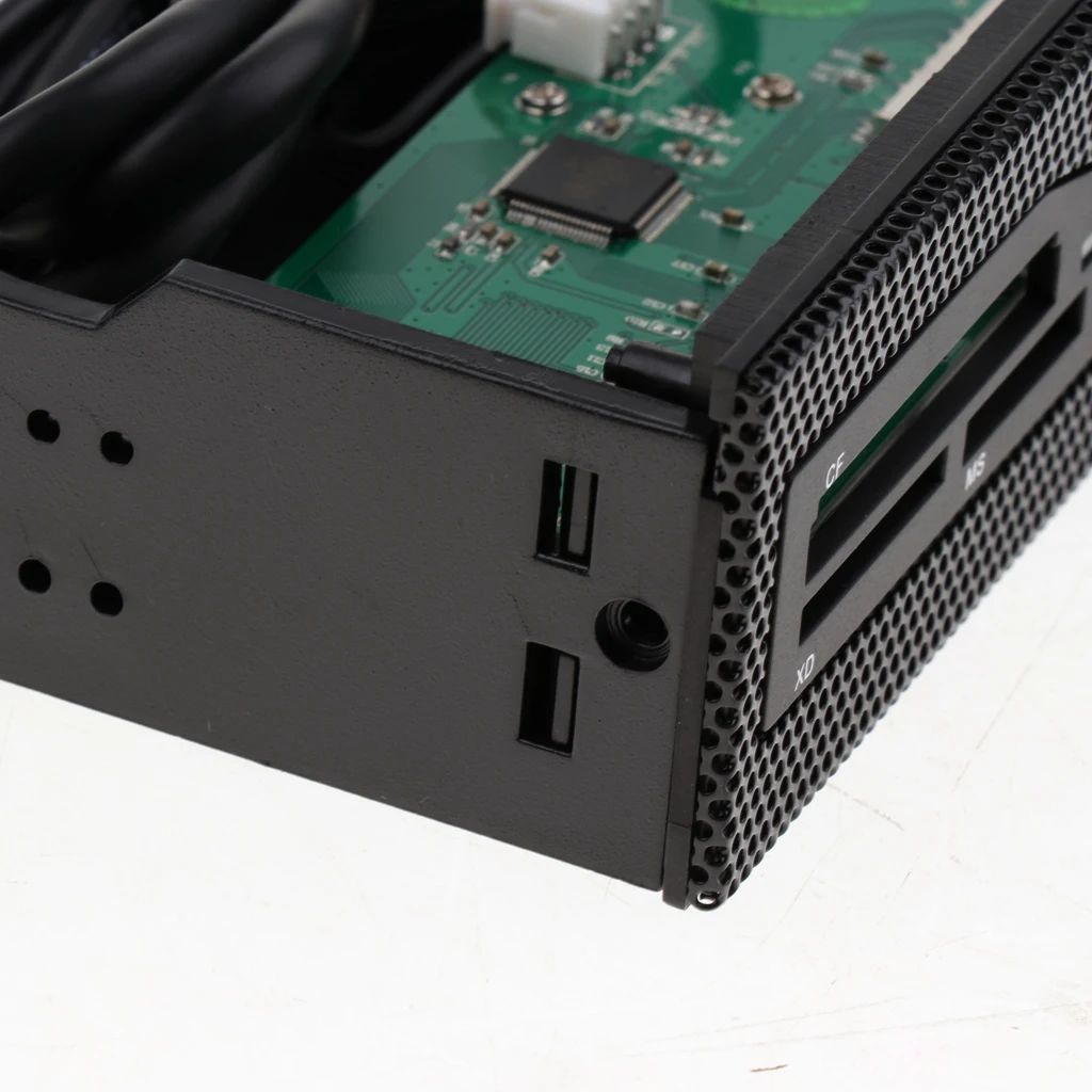 Чехол для настольного компьютера 5 25 дюйма внутренняя панель кардридер порт USB 3