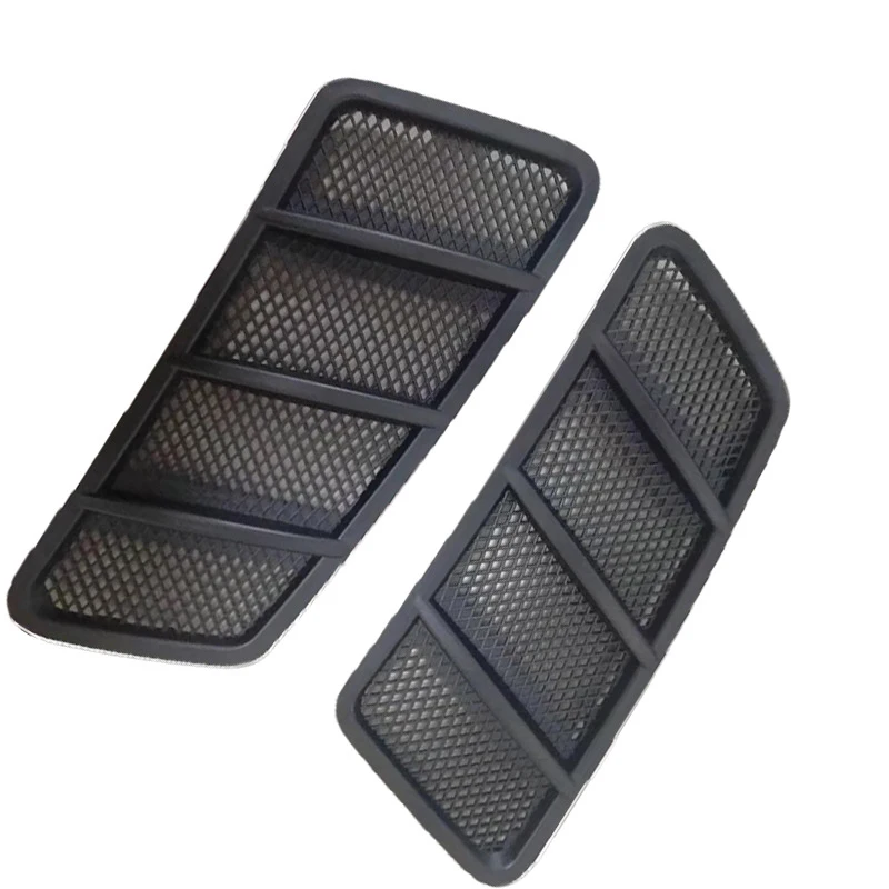

For Mercedes-Benz ML166 GL Car Hood Air Intake Meshed Grille 1668800105 1668800205 canopy air outlet decoration frame
