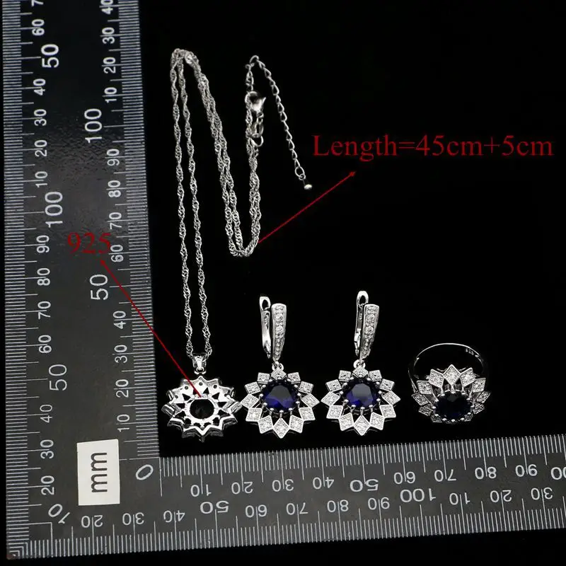 Комплект из колье и серёг с фианитом|Ювелирные наборы| |