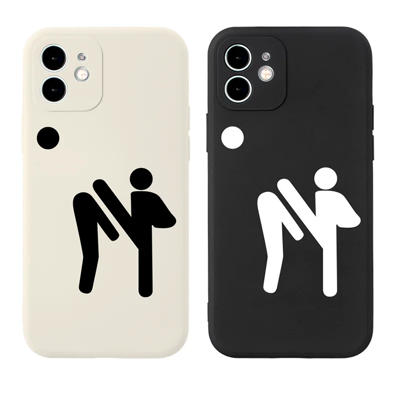 luxury square shockproof soft silicone phone case for iphone 13 12 11 pro max se 2020 x xr xs 8 7 6 6s plus couple funny cover free global shipping