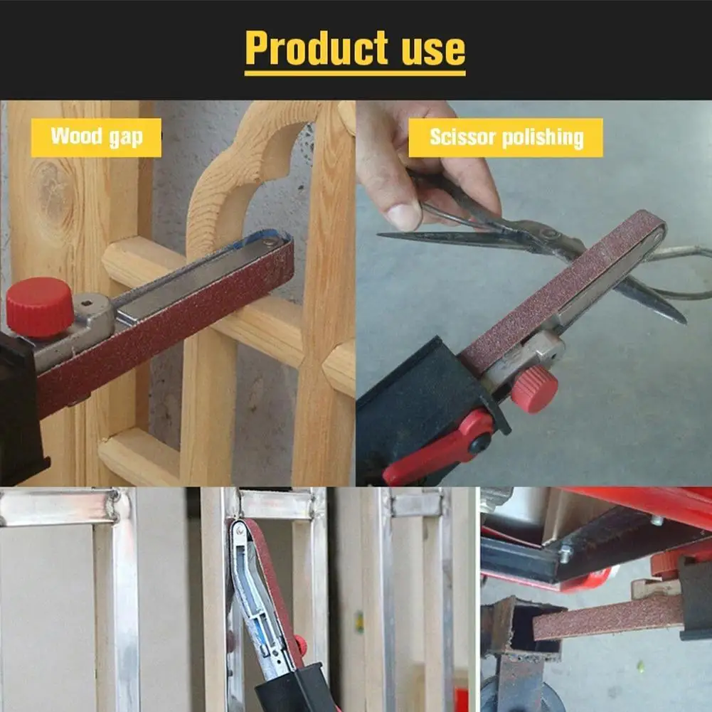 

750kw Belt Sander Angle Grinder Accessories Mini Polisher Tools Woodworking Special Belt Adapter I3H3
