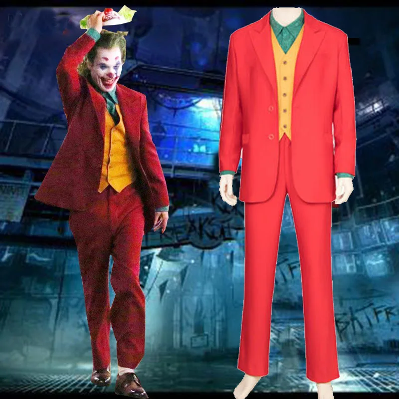 Новинка 2019 костюм для косплея из оригинального фильма Джокер Хоакина Феникса