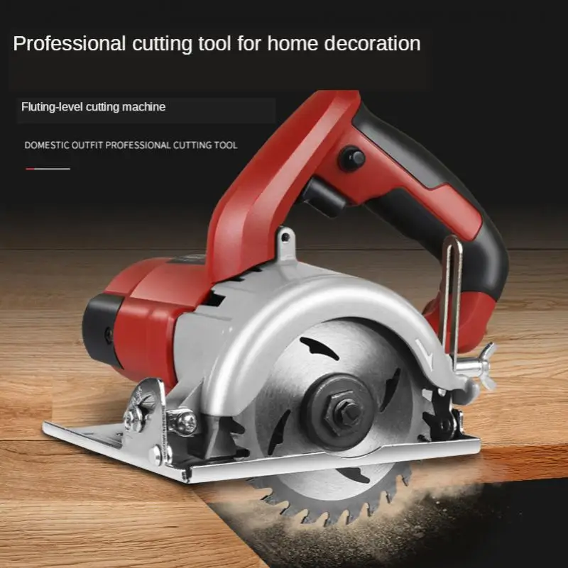 Marble Machine Ceramic Tile Portable High-Power Cutting Machine Household Small Wood Multi-Function Stone Slotting Electric Saw