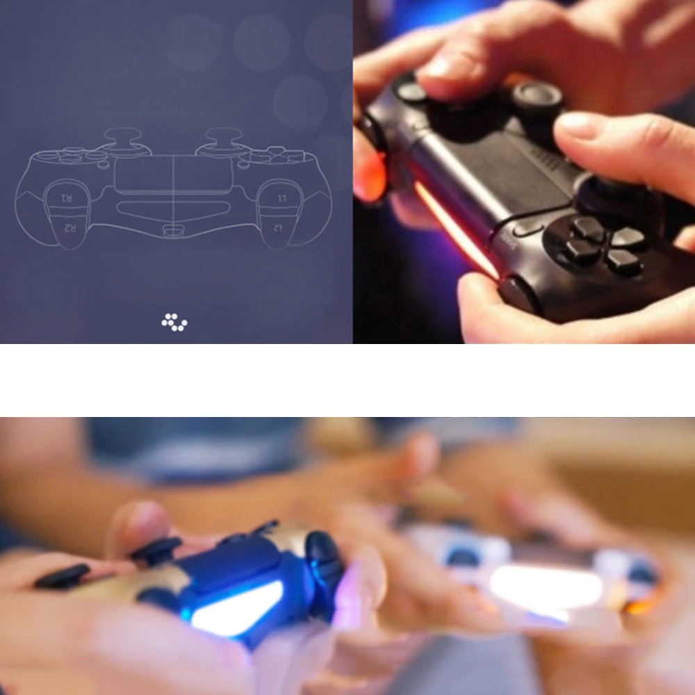 Bluetooth Беспроводной джойстик для PS4 контроллер подходит для Игровые приставки 4 консоль для Игровые приставки Dualshock 4 геймпад для PS3 консоли геймпад джойстик для gamepad геймпад для пк для PS4