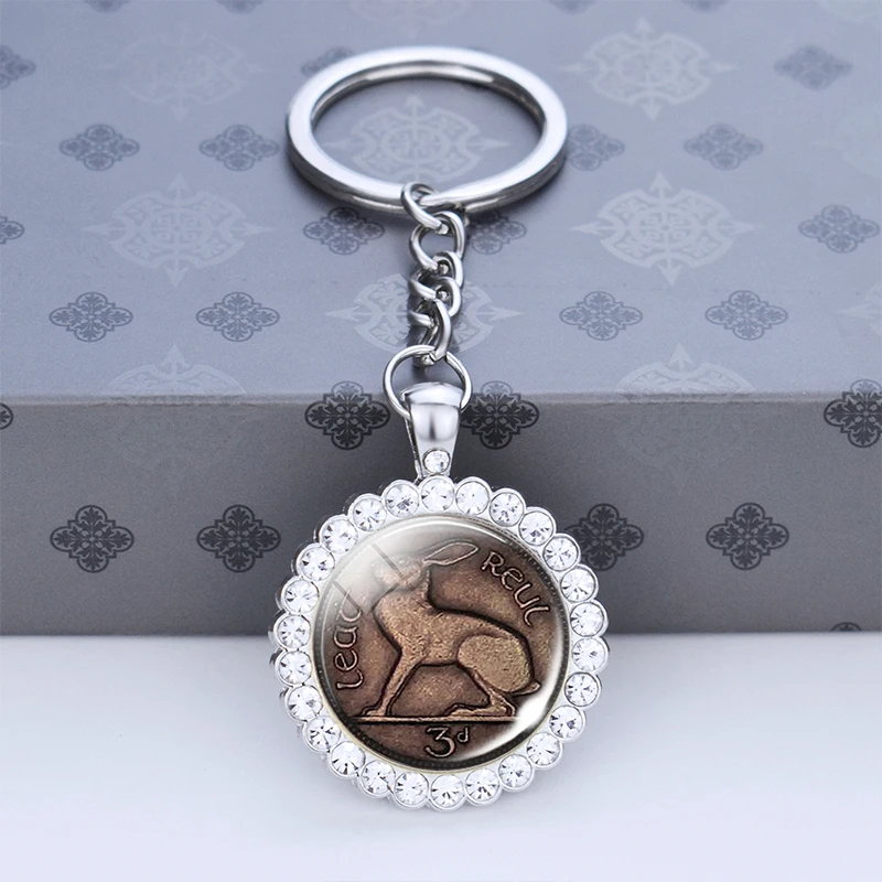 Кольцо для ключей с надписью все видимое