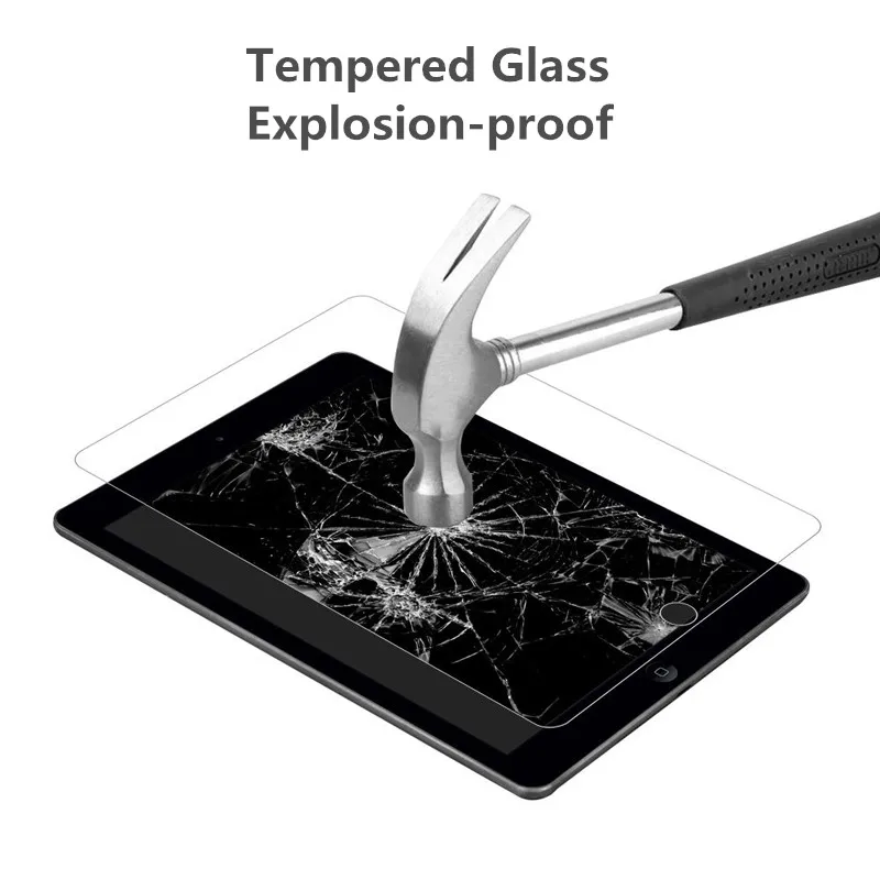 

9H Tempered Glass Film for iPad 10.2 2019 Screen Protector Pro 10.5 11 2020 Air 1 2 3 New iPad 9.7" 2017 2018 Mini 5 4 3 2 Glass