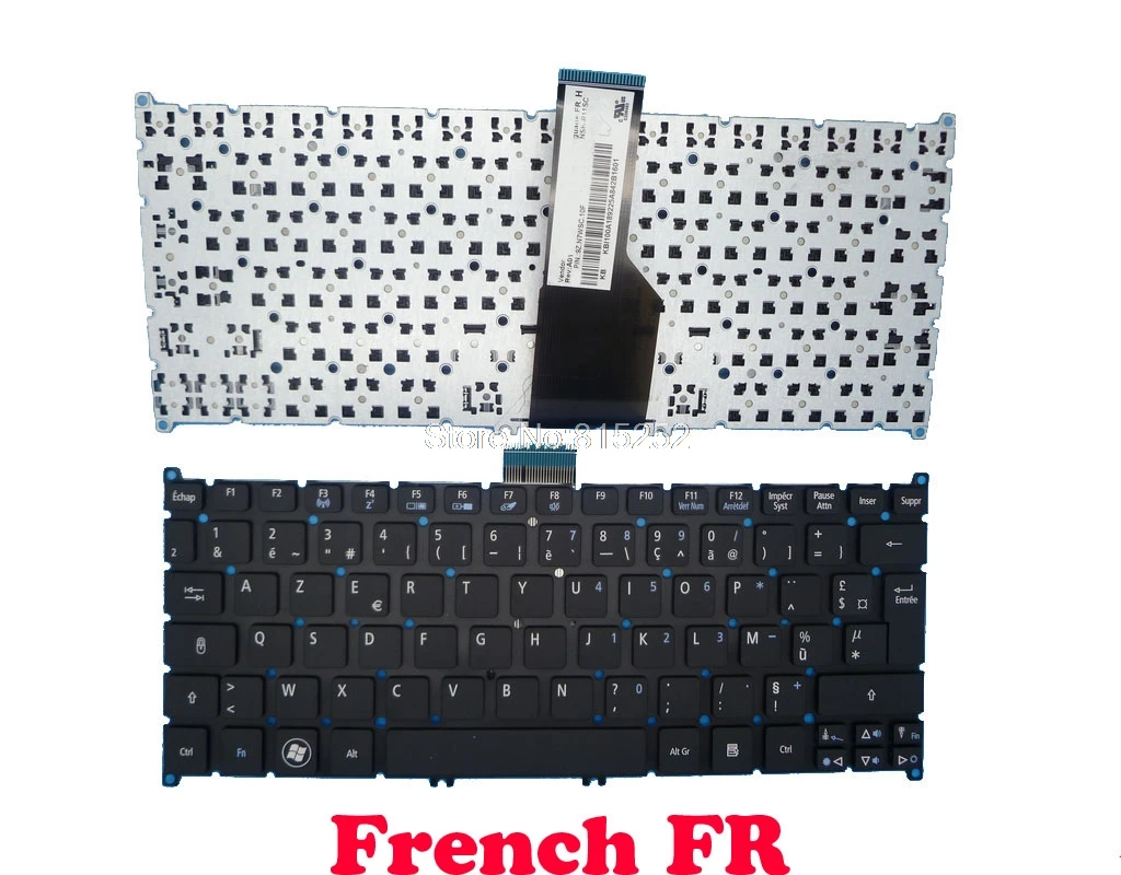 RU FR Клавиатура для Acer B113 NSK-R11SC 9Z.N7WSC.10R PK130RO2A04 KB.I100A.199 9Z.N7WSC.10F PK130RO2A14 KB.I100A.189 Россия