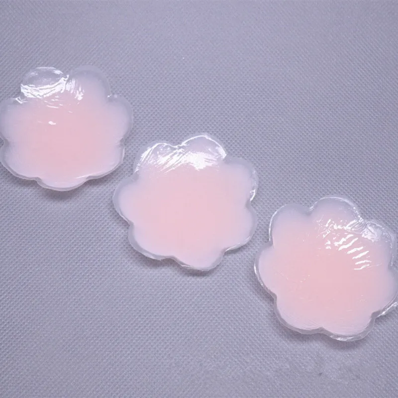 Многоразовые невидимые самоклеющиеся силиконовые накладки на грудь соски