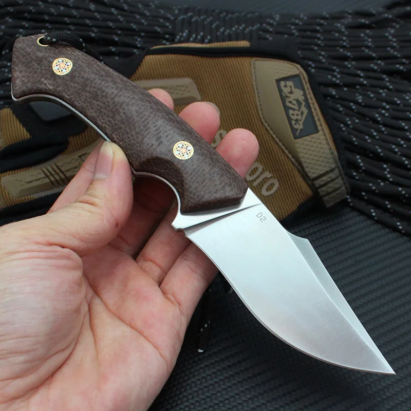 Новый тактический нож Tunafire с фиксированным лезвием для активного отдыха ножи