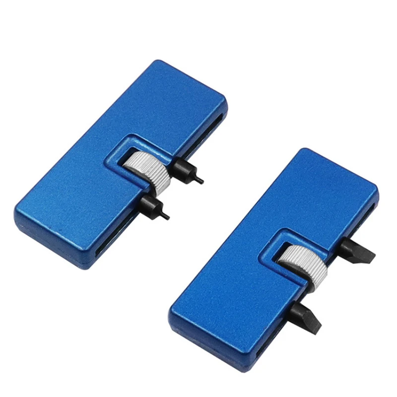 

Набор инструментов для ремонта часов, прибор для открывания задней крышки, с двумя зажимами