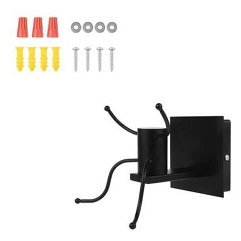 Современные Бра настенный светильник в форме муравья черный белый для