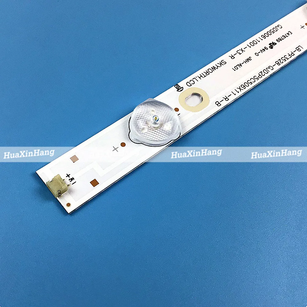 10 шт./набор Светодиодные ленты для 50 &quotТВ LC-50LB261U YX-50018014 500TT26 500TT25 V5 50PFL6340 LD50P03Q 500TT63