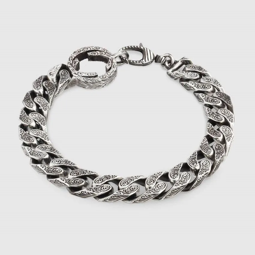 

Noble chain sterling silver bracelets bracelets wide restoring ancient ways