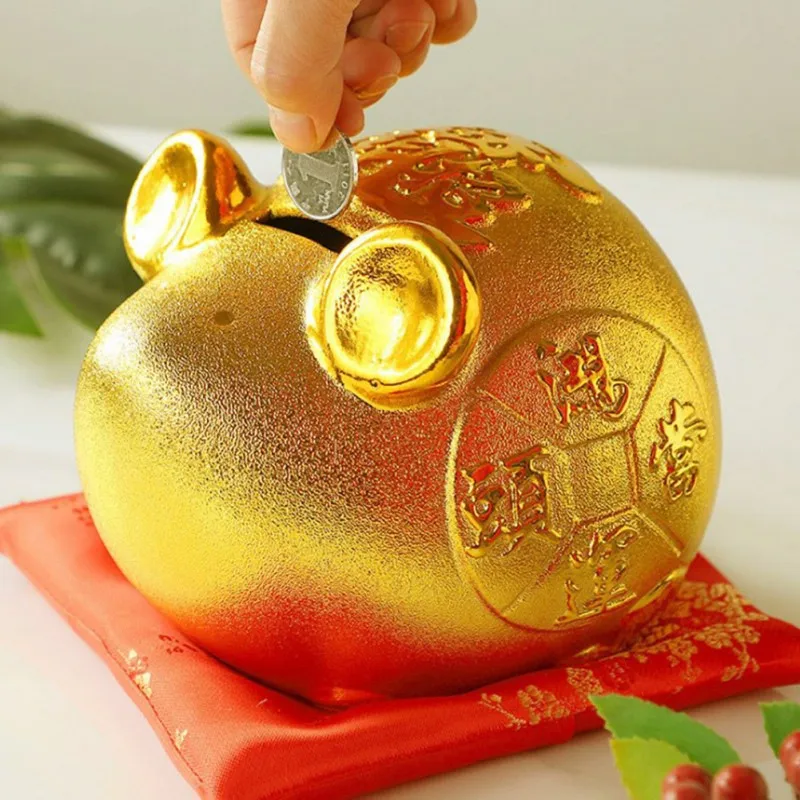 CN копилки Золотая крыса Копилка мышь банк мультфильм украшение дома фестиваль