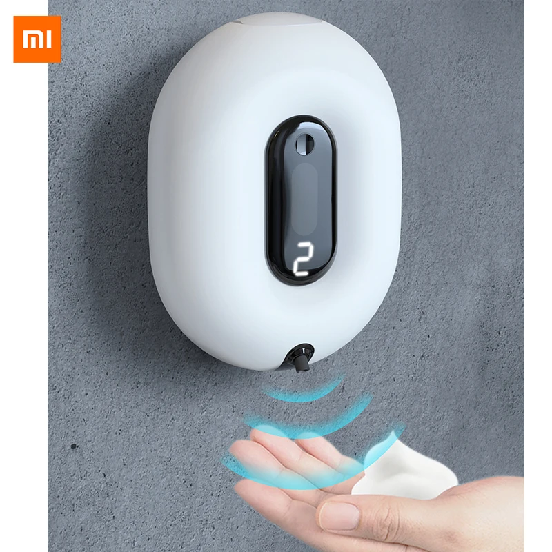 

Модернизированный умный дозатор мыла Xiaomi Youpin с инфракрасным датчиком и светодиодным дисплеем, детский домашний подарок, пенопластовая сти...