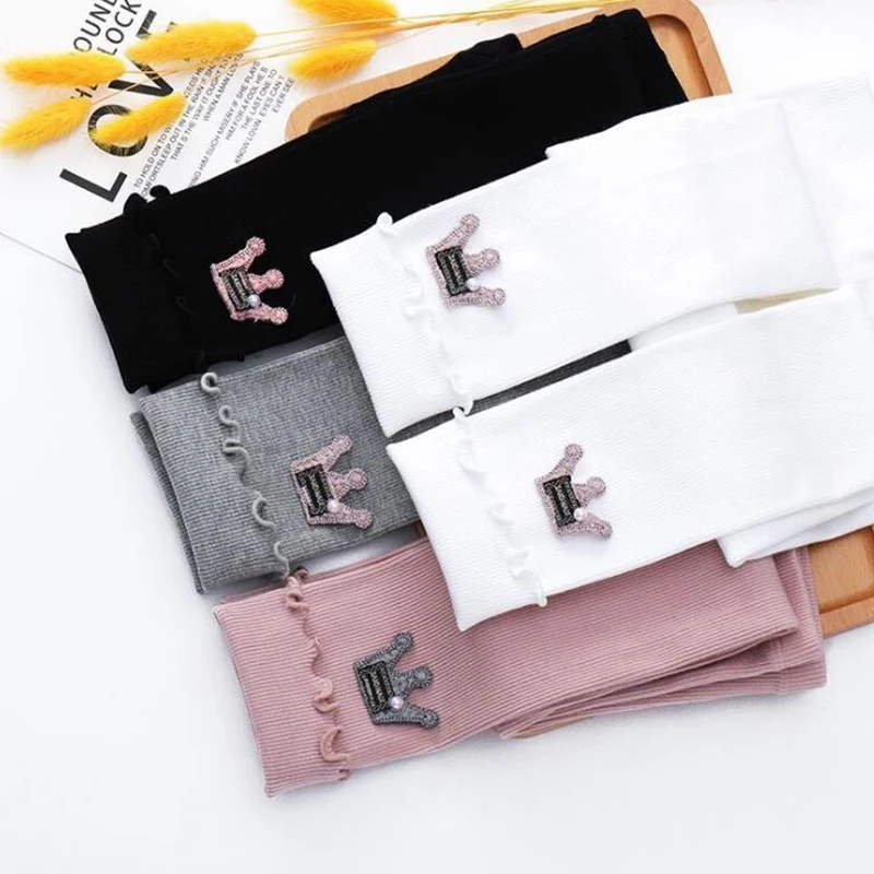 Леггинсы для девочек осень 2021 детские леггинсы из хлопка детей обтягивающая